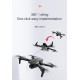 Mini Drona Hdrc S606 cu Telecomanda, Buton de Intoarcere Acasa si 2 Camere cu Transmisie pe Telefon