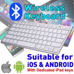 Tastatura BK3001 Wireless Bluetooth Pentru Telefon, Tableta sau Tv 
